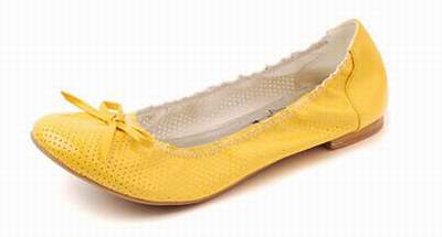 chaussure jaune fille